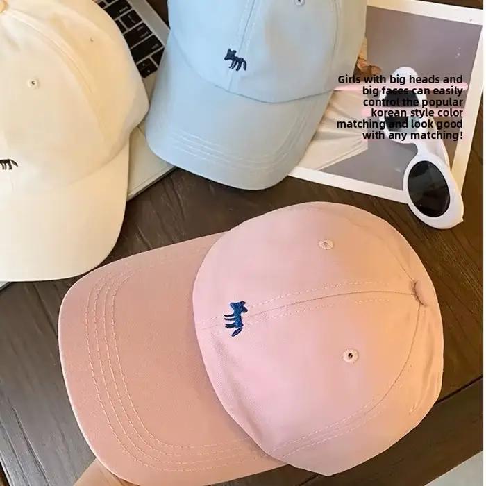 Nouvelle Casquette de Baseball Brodé Renard Mignon 2026 pour Femme