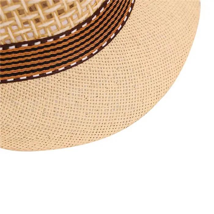 Chapeau de paille unisexe pour enfants