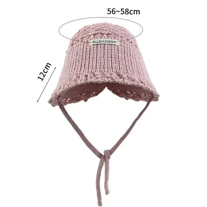 Chapeau de soleil au crochet avec protection UV pour femmes