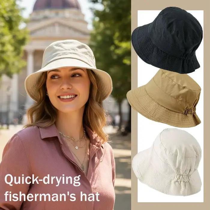 Chapeau de pêcheur à séchage rapide pour femmes