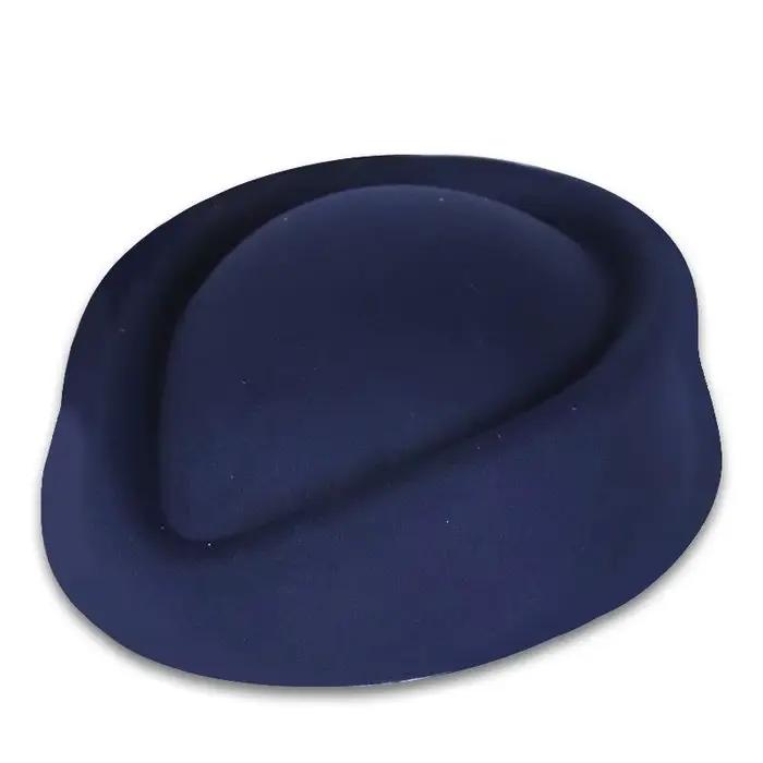 Béret pour femmes, chapeau pour agent de bord