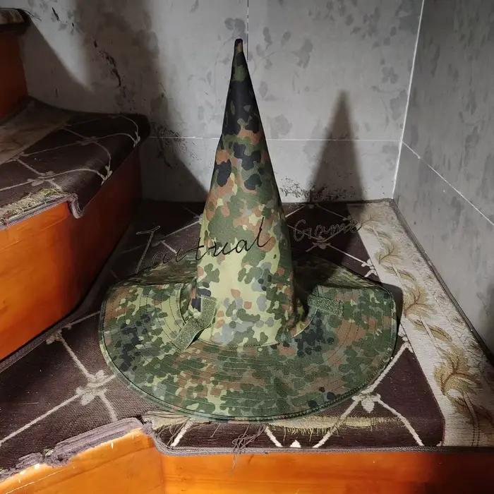 Chapeau de sorcier camouflage