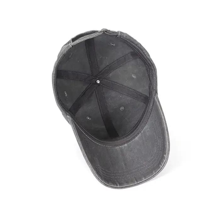 Coton lavé pour papa. Casquettes brodées vintage réglables