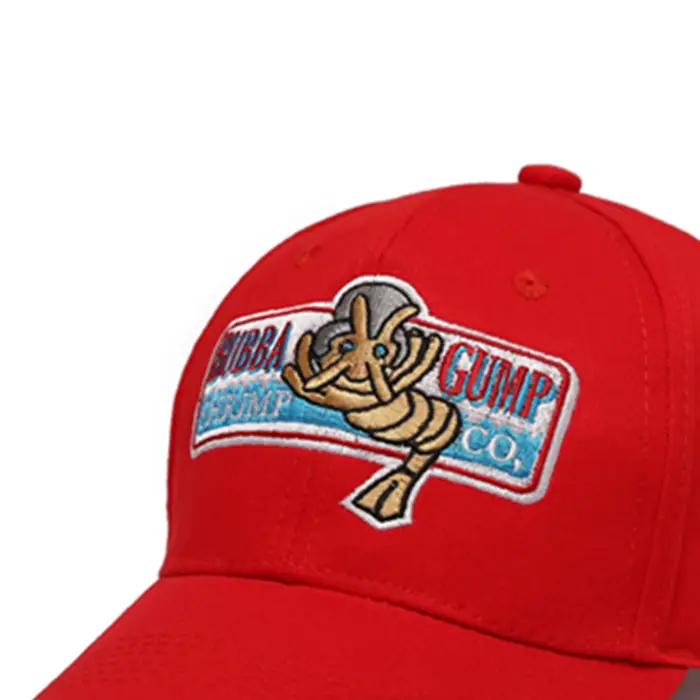 Nouvelle offre spéciale transfrontalière de la saison Forrest Gump casquette de baseball brodé hip hop chapeau unisexe coton été large bord rond...
