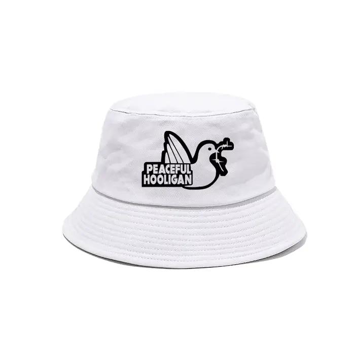 Hooligan Panama paisible chapeaux nouveau chapeau seau en coton extérieur été Cool casquettes de soleil Bob