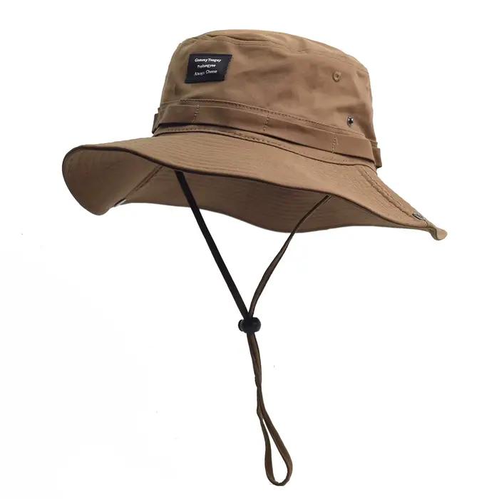 Chapeau de pêcheur Vintage contrasté pour hommes et femmes