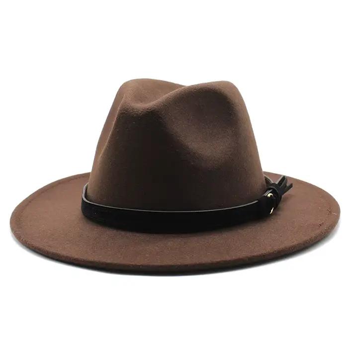 Chapeau de Jazz Vintage pour hommes et femmes