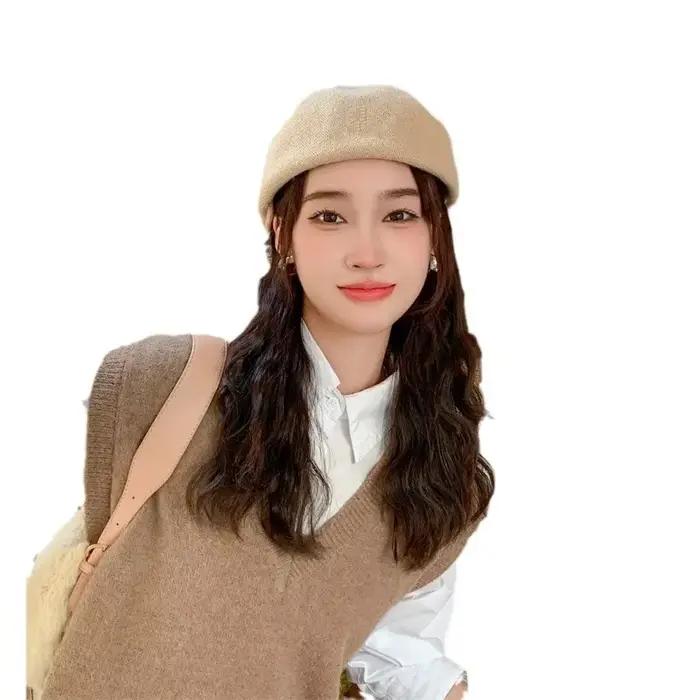 Casquette Newsboy britannique Y2K pour femme