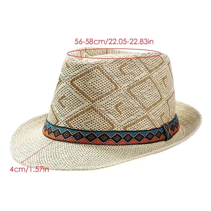 Chapeau de paille d'été pour homme