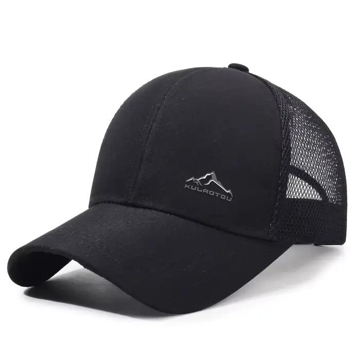 Chapeau de Protection UV été montagne Baseball casquette de randonnée en plein air réglable maille respirant chapeau unisexe sport cyclisme seau chapeau