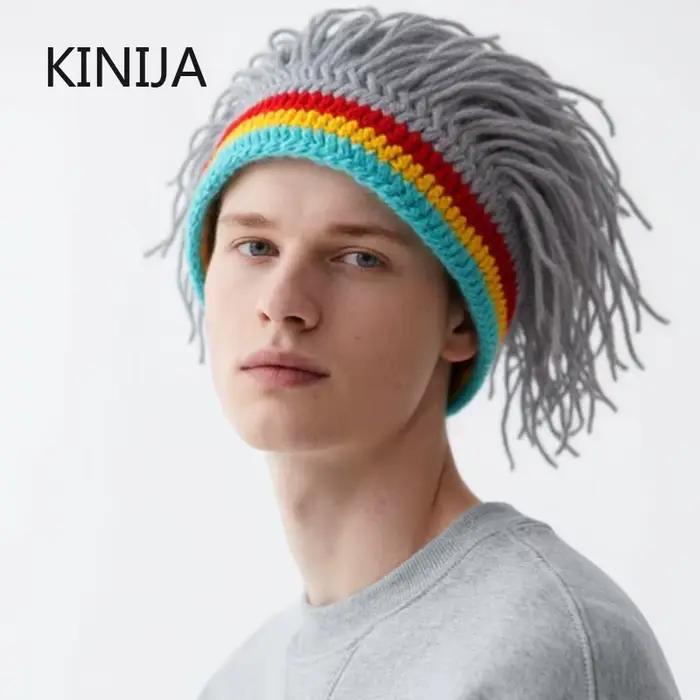 Reggae Dreadlocks Beanie casquette homme Hip Hop