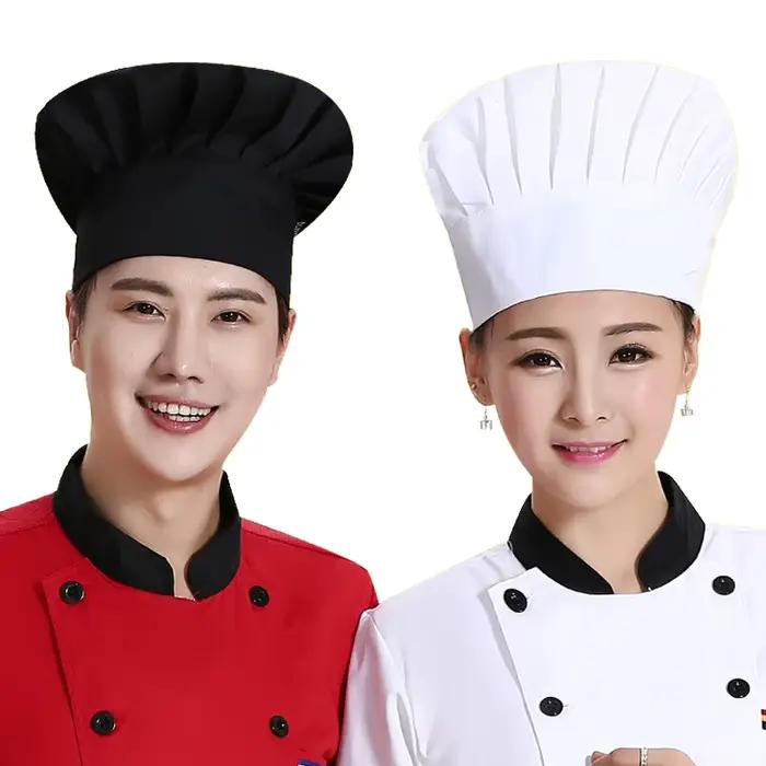 Chapeau de chef élastique pour cuisine