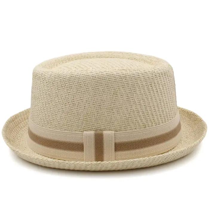 Chapeau de paille d'été pour homme style français