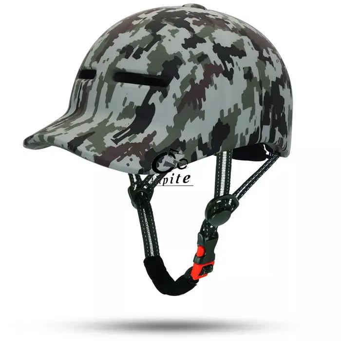 Casque de vélo électrique élégant pour hommes et femmes, casquette de baseball, casques de sécurité pour scooters et vélos électriques, accessoire de cyclisme occasions spéciales