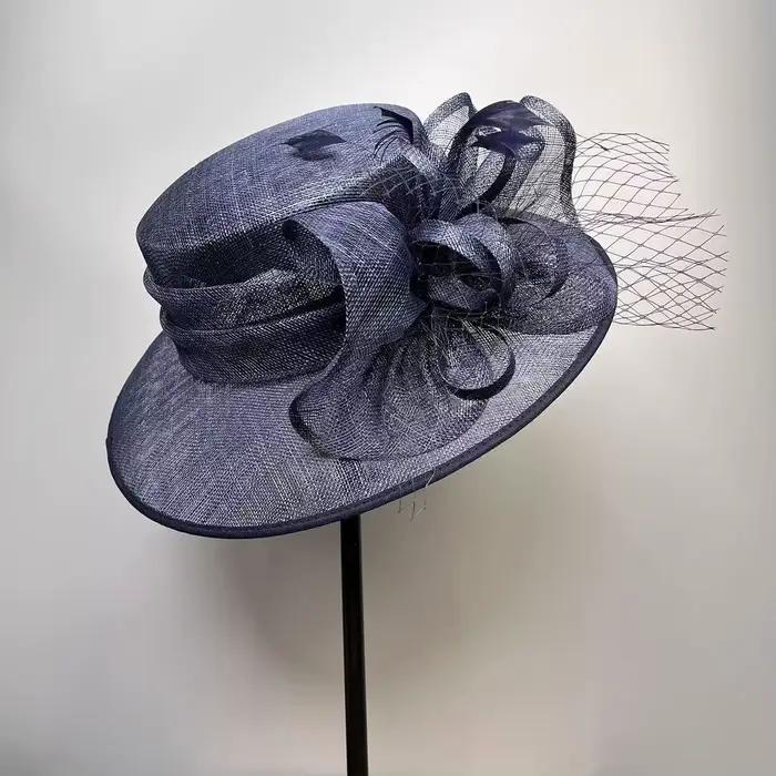Nouveau chapeau élégant pour femmes en chanvre philippin de haute qualité pour l'été