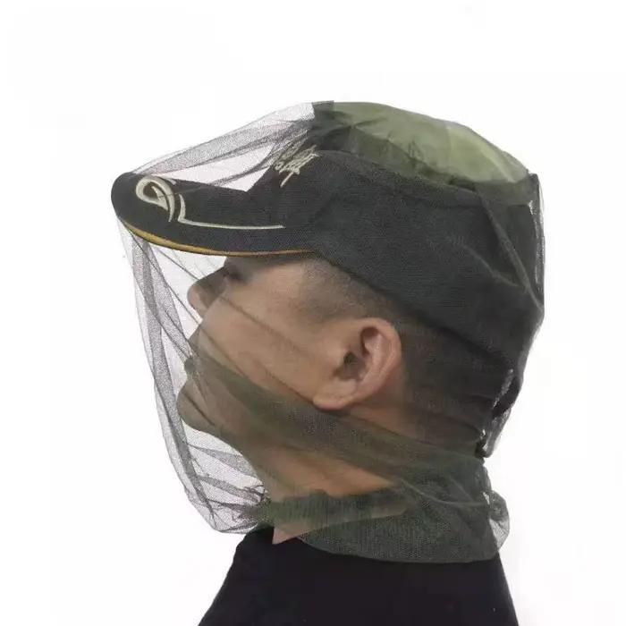 Chapeau moustiquaire anti-insectes pour l'extérieur