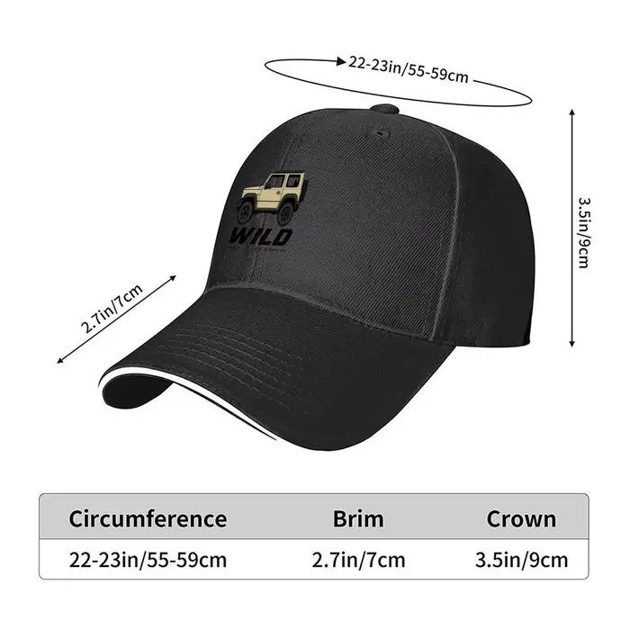 Casquette de baseball minimaliste inspirée du Jimny Auto