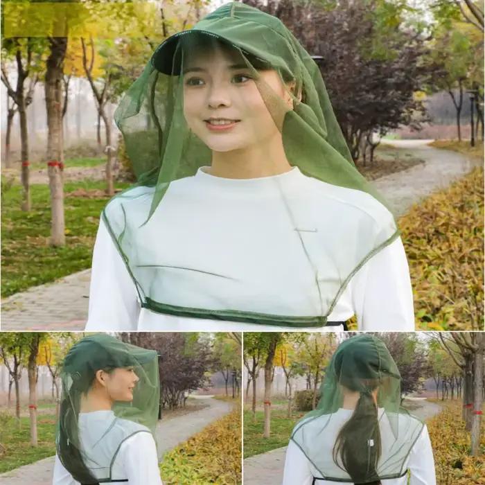 Chapeau de protection camouflage pour la tête et le visage