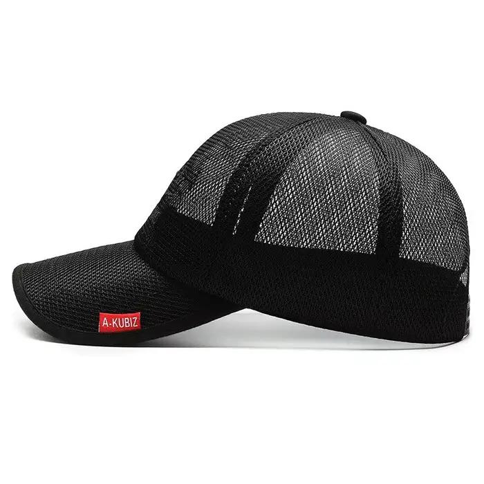 Casquettes de baseball en polyester unisexe pour homme et femme protection solaire extérieure réglable tendance sport printemps été