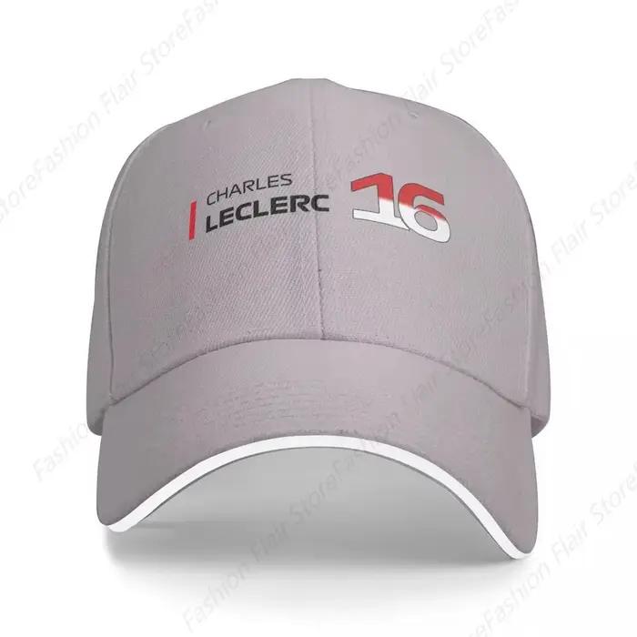 Casquette de baseball Charles Leclerc F1 pour hommes et femmes