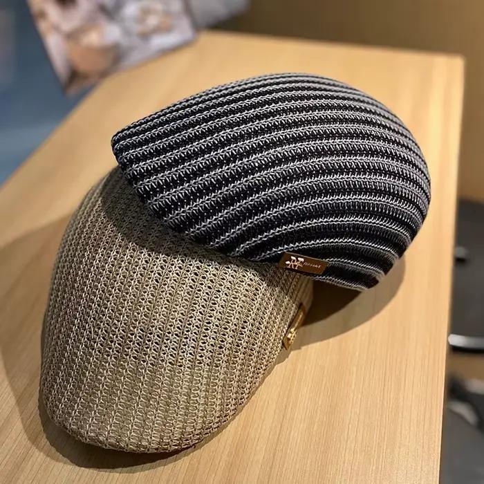  Nouveaux chapeaux de paille casquettes pour hommes casquette de Baseball