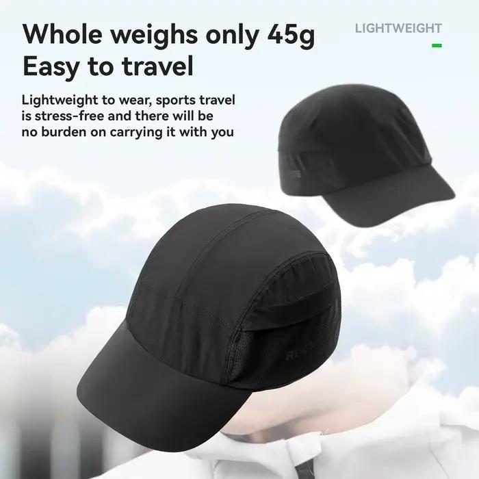 ROCKBROS casquettes de cyclisme hommes femmes été respirant Sports de plein air chapeau séchage rapide décontracté