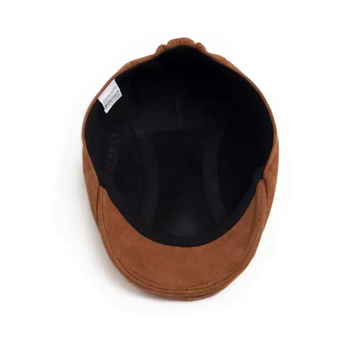 Béret en daim pour hommes et femmes