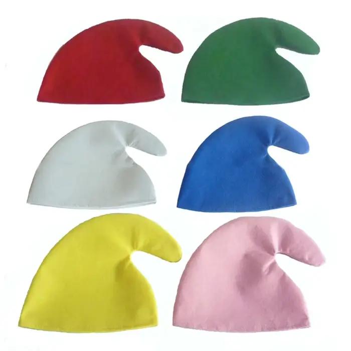 Chapeaux d'elfe colorés pour Noël, accessoire festif pour enfants et adultes, occase de jeu de rôle et défilés de Noël