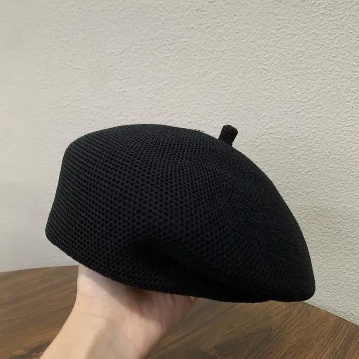 Béret d'été simple et uni pour femme – Qualité supérieure