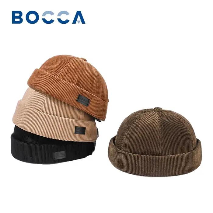 Bocca-Bonnet docker en velours côtelé pour homme et femme