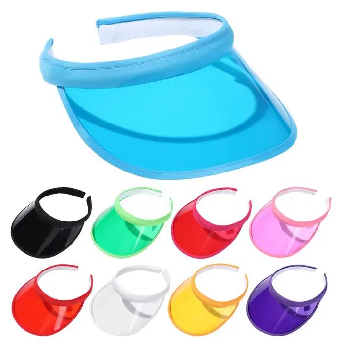 Chapeau pare-soleil en PVC pour femmes et hommes