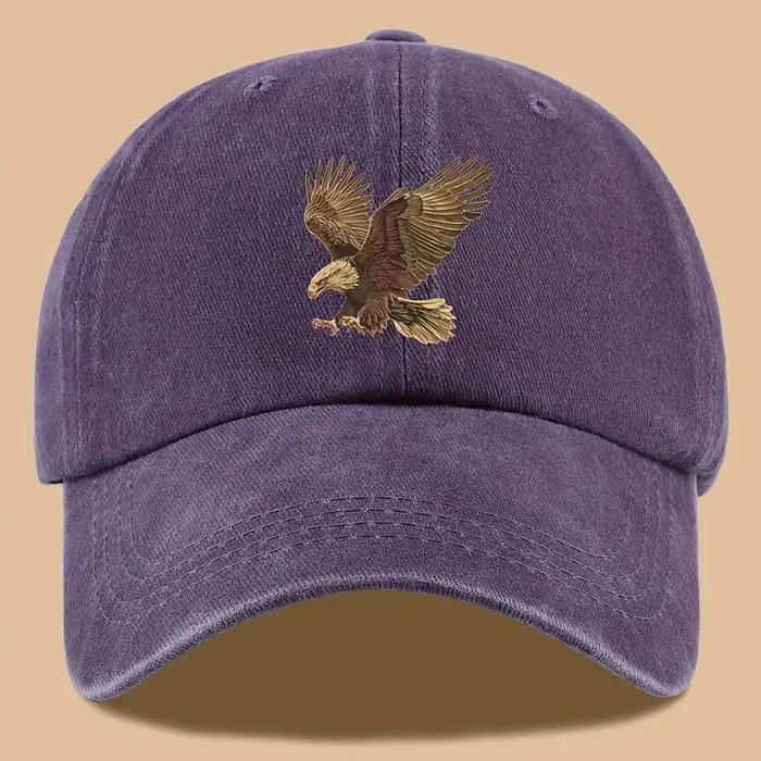 Casquette de baseball à imprimé aigle