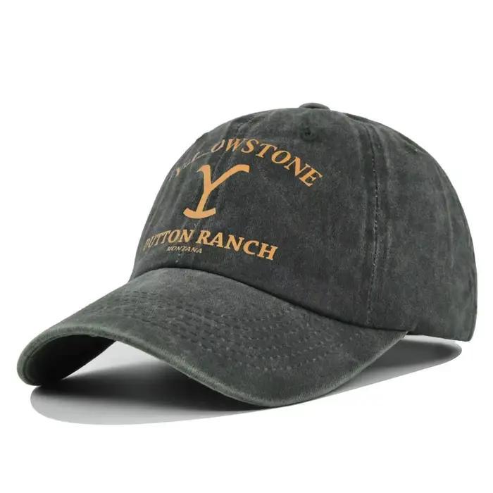 Casquette de baseball tendance Yellowstone Dutton Ranch