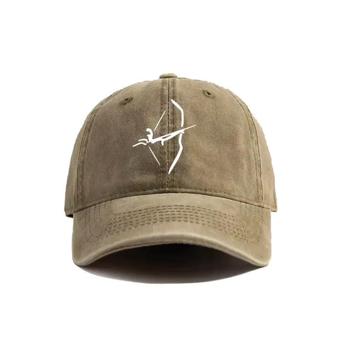 Casquettes de tir à l'arc effet vieilli pour hommes