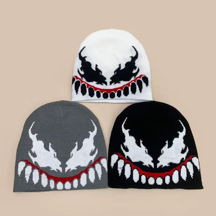 Nouveaux Bonnets Tricotés Jacquard Style Européen et Américain pour Hommes et Femmes – Chauds