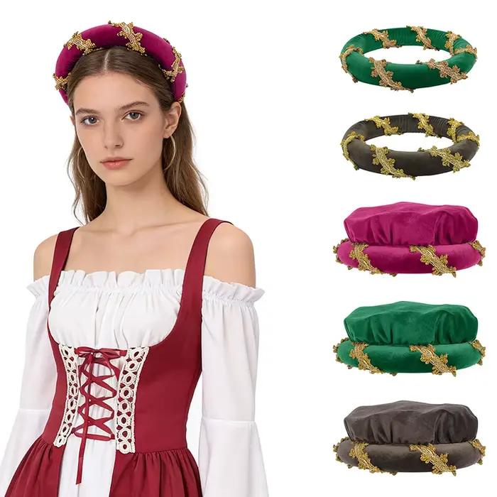 NOUVEAU Coiffe médiévale pour femme