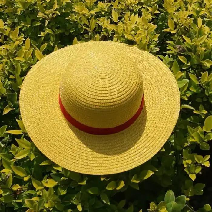 Chapeau Anime One Piece en paille
