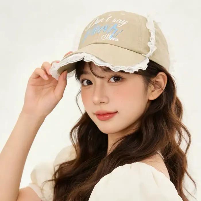 Casquettes de baseball vintage américaines brodées avec lettres
