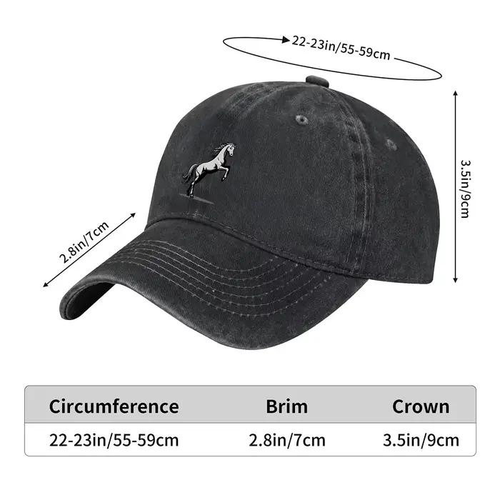 Casquette White Horse multicolore légère pour hommes et femmes sportive idéale pour la course à pied et activités de plein air