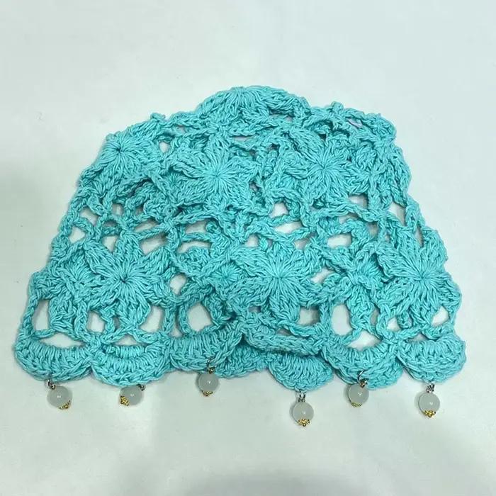 Chapeau tricoté à fleurs style bohème multicolore pour femmes décontractées toutes saisons occassions spéciales fantaisie mode originalité