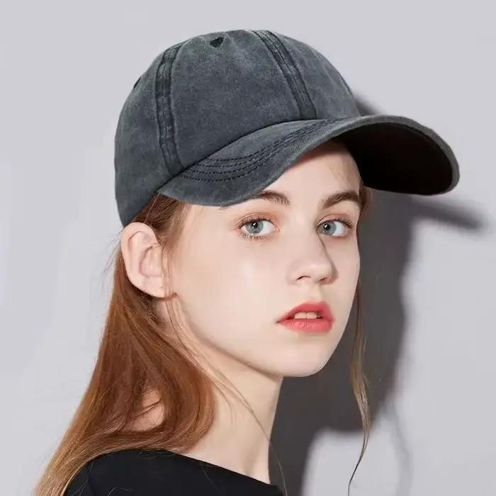 Casquette de baseball unisexe solide sportive pour homme et femme occasion extérieure quatre saisons ajustement réglable protection solaire