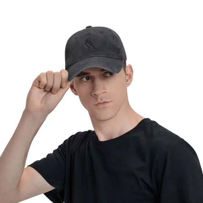 Casquettes de baseball unisexes Black Raven