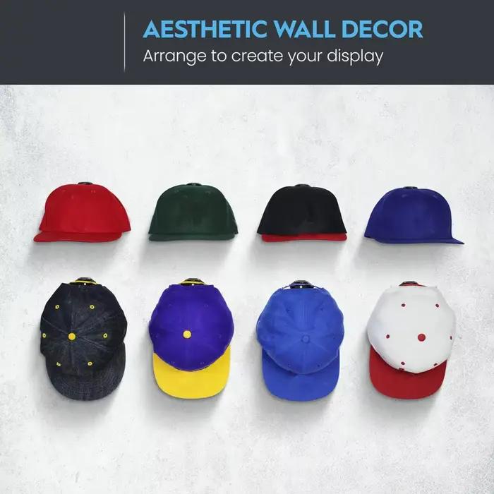 Supports adhésifs pour chapeaux