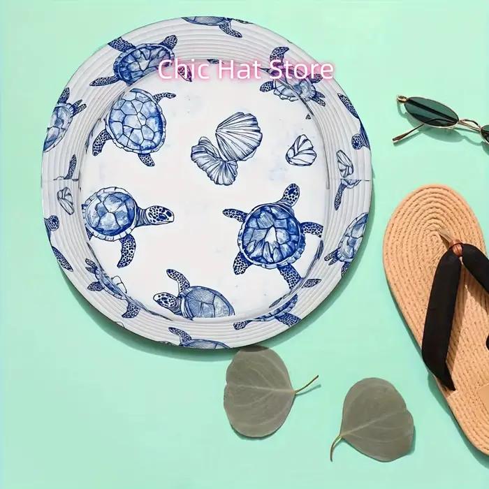 1pc Hawaiian Tropical Sea Turtle_2 Chapeau de pêcheur tout-en-un pour hommes et femmes