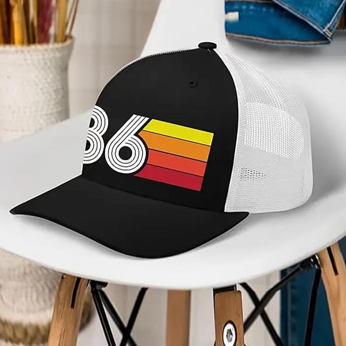 Casquette de camionneur rétro 1986