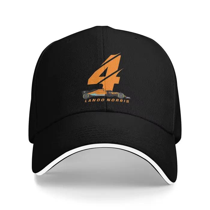 Casquette de baseball L-Lando Norris 4 Racing Car pour femmes et hommes