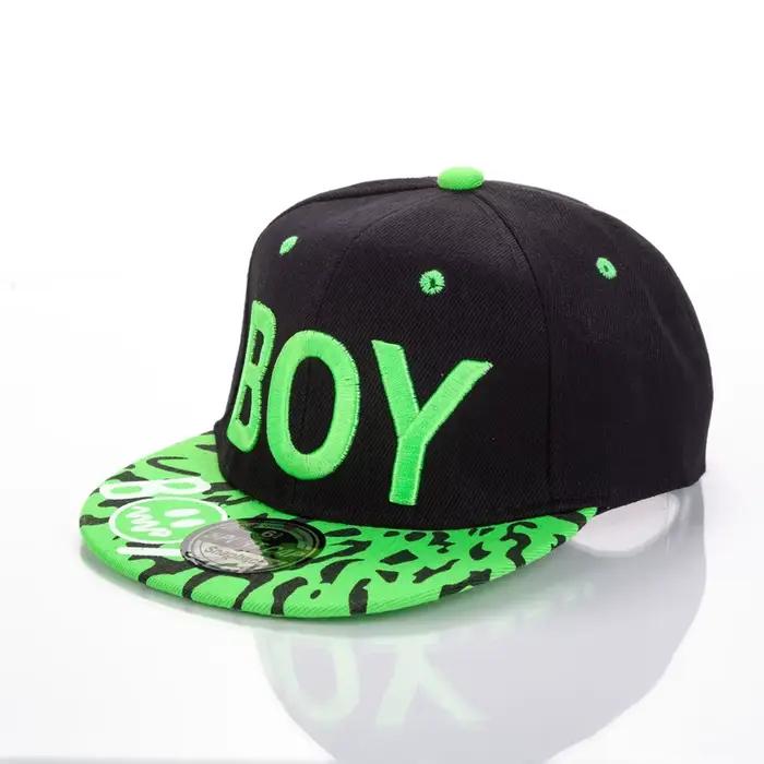 Cool garçon broderie enfants casquette de Baseball garçons filles chapeau de relance quatre saisons