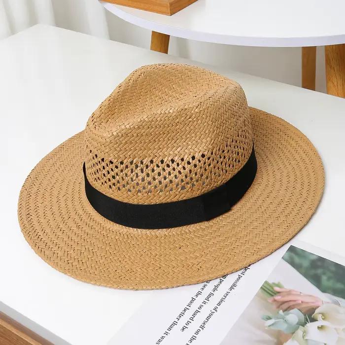 Chapeau de plage blanc pour hommes et femmes