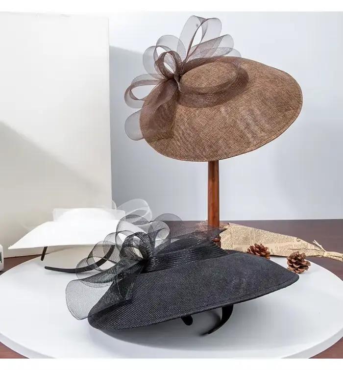 Chapeau français à large bord pour femmes
