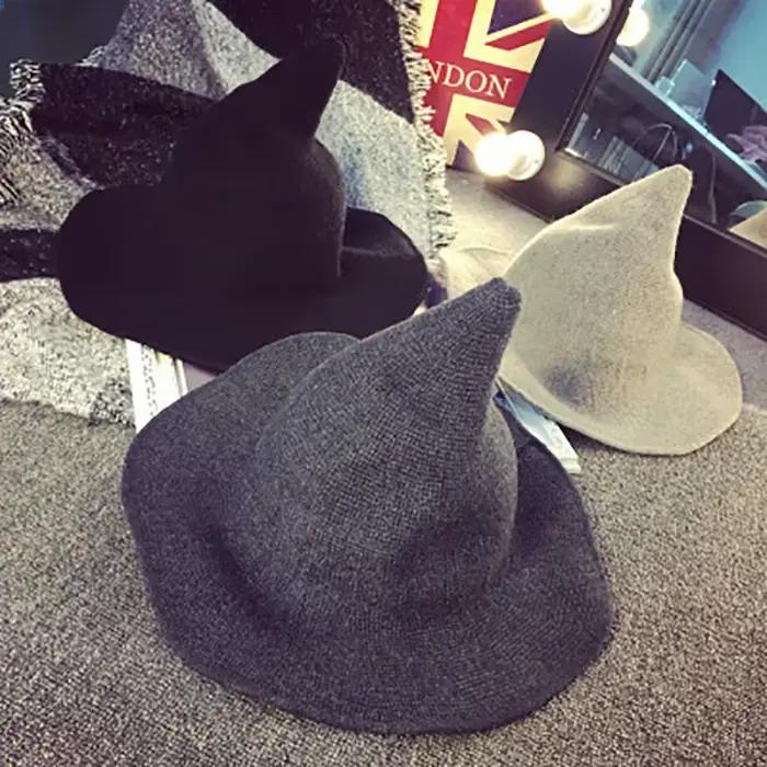 Chapeau de sorcière d'halloween pour hommes et femmes